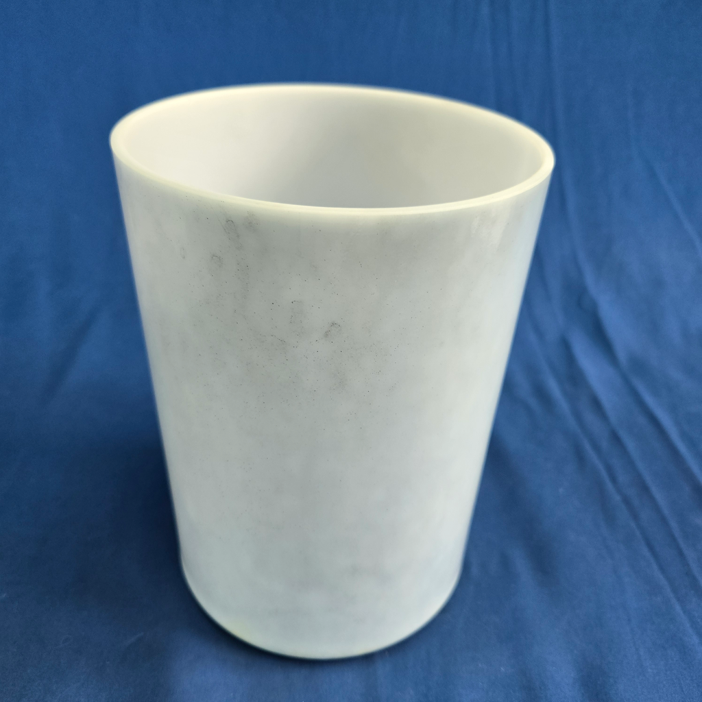 [#4516] Apatite Infused Quartz Crystal Singing Bowl | 6" | 4B-28 | 485 Hz