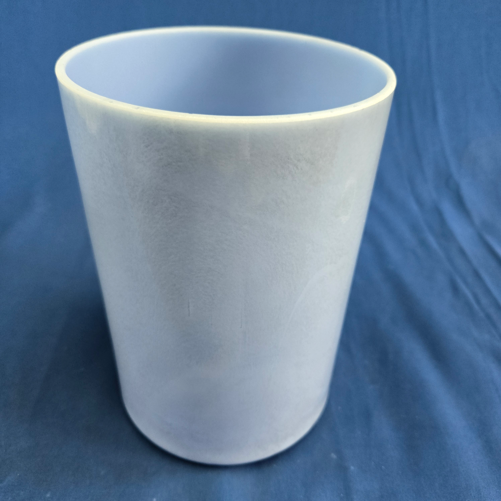 [4518] [#4518] Blue Topaz Infused Quartz Crystal Singing Bowl | 6" | 4B-12 | 490 Hz