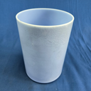 [#4519] Blue Topaz Infused Quartz Crystal Singing Bowl | 6" | 4A#-45 | 454 Hz