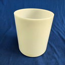 [#4523] Calcium Infused Quartz Crystal Singing Bowl | 6" | 4B+44 | 506 Hz