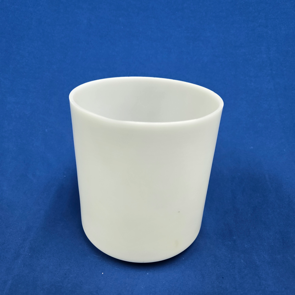 [#4529] Calcium Infused Quartz Crystal Singing Bowl | 6" | 4B+20 | 499 Hz