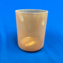 [#4537] Orange Sapphire Infused Quartz Crystal Singing Bowl | 6" | 5C-30 | 514 Hz