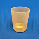 [#4540] Orange Sapphire Infused Quartz Crystal Singing Bowl | 6" | 4F#-5 | 369 Hz