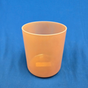 [#4541] Orange Sapphire Infused Quartz Crystal Singing Bowl | 6" | 5C+45 | 537 Hz