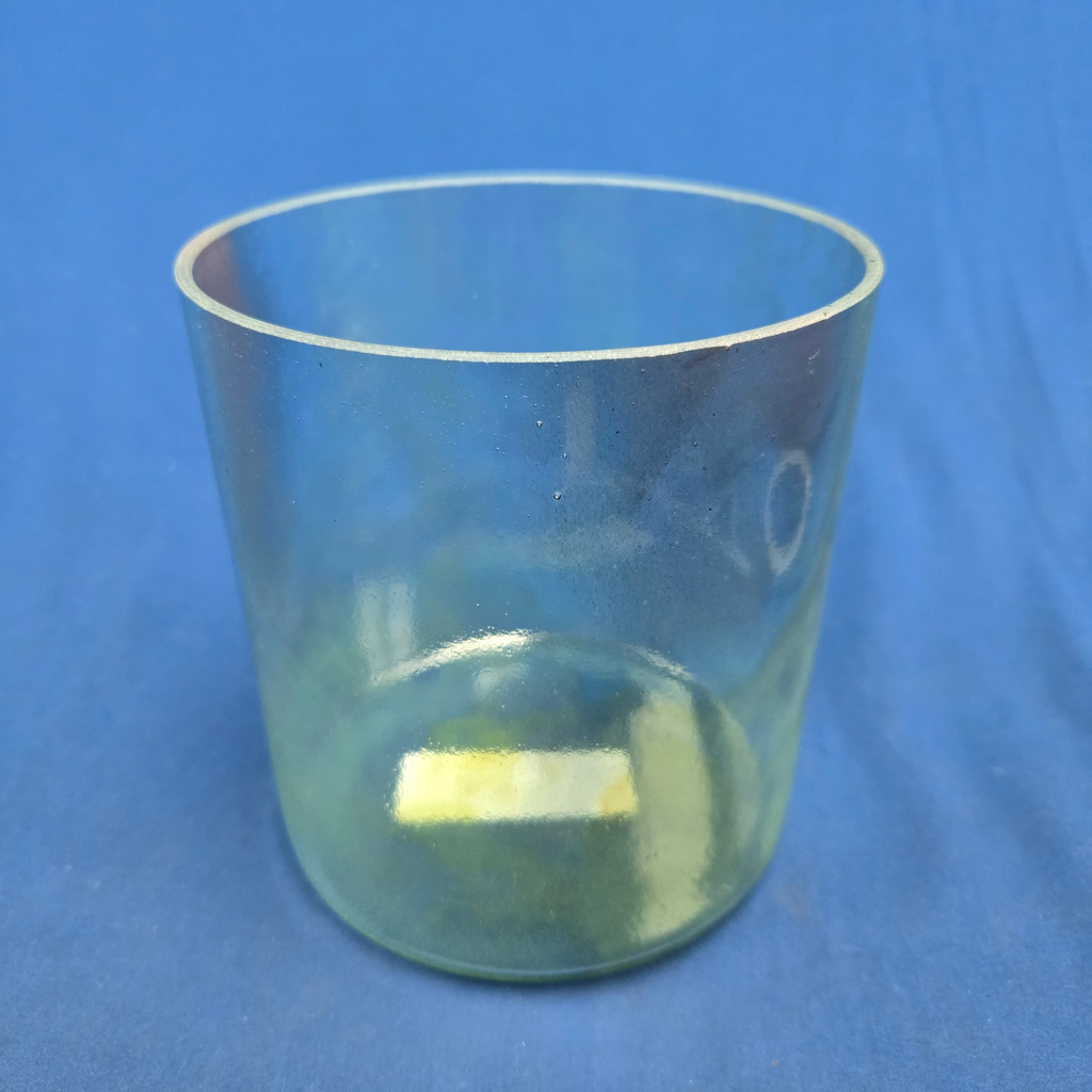 [#4545] Fluorite Infused Quartz Crystal Singing Bowl | 6" | 4B-19 | 488 Hz