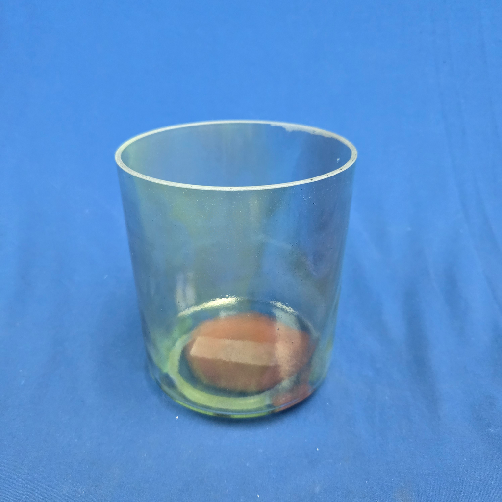 [#4546] Fluorite Infused Quartz Crystal Singing Bowl | 6" | 4A#+15 | 470 Hz
