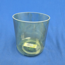 [#4547] Fluorite Infused Quartz Crystal Singing Bowl | 6" | 4B+19 | 500 Hz