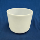 [#4549] Opaque Quartz Crystal Singing Bowl | 8" | 4D+42 | 319 Hz