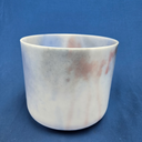 [#4554] Lepidolite Infused Quartz Crystal Singing Bowl | 8" | 4C#-26 | 273 Hz