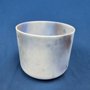 [#4559] Lepidolite Infused Quartz Crystal Singing Bowl | 8" | 4D-7 | 292 Hz