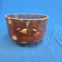 [#4566] Red Spinel Infused Quartz Crystal Singing Bowl | 12" | 3A+31 | 224 Hz