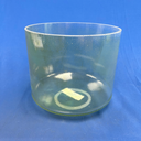 [#4582] Green Amethyst Infused Quartz Crystal Singing Bowl | 9" | 4D-39 | 287 Hz