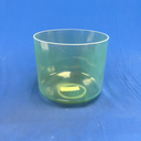 [#4583] Green Amethyst Infused Quartz Crystal Singing Bowl | 9" | 4C+24 | 265 Hz