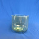 [#4584] Green Amethyst Infused Quartz Crystal Singing Bowl | 9" | 4C#+10 | 278 Hz
