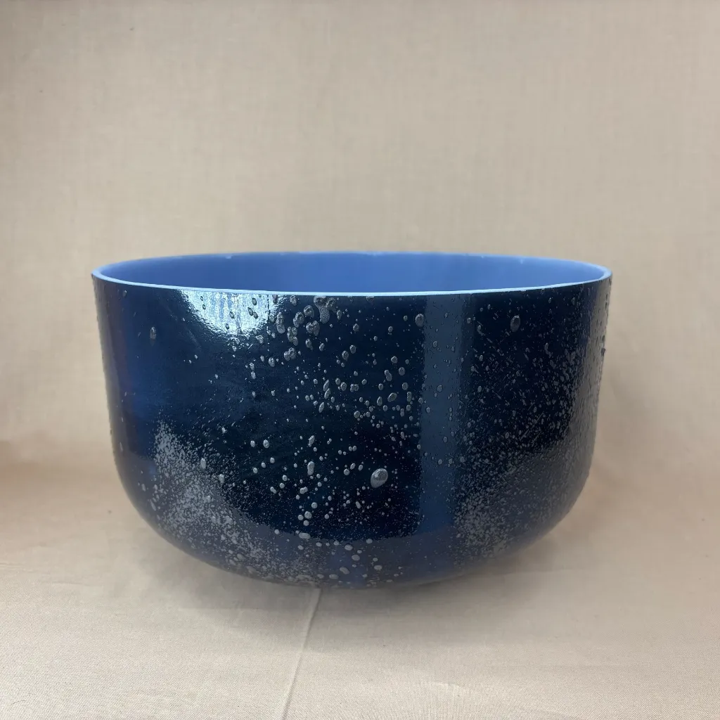 [1944] Galena Quartz Crystal Singing Bowl | 12" A Note | A=432 Tuning | #1944