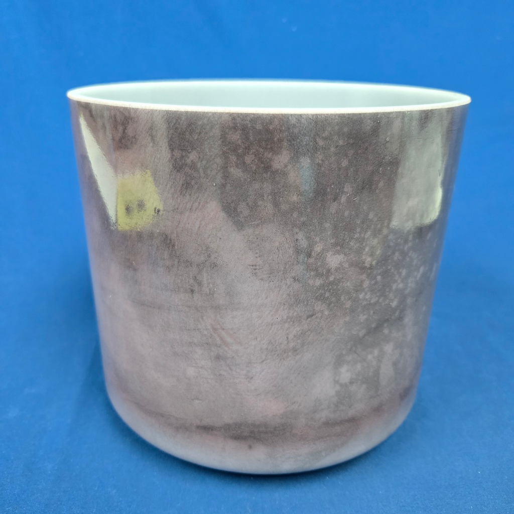 [4622] Malaya Purple Garnet Infused Quartz Crystal Singing Bowl | 8" | 4 E +45 | 338 Hz