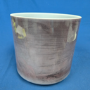 [4625] Malaya Purple Garnet Infused Quartz Crystal Singing Bowl | 8" | 4 F -15 | 346 Hz