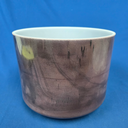 [4631] Malaya Purple Garnet Infused Quartz Crystal Singing Bowl | 9" | 4 F +39 | 357 Hz