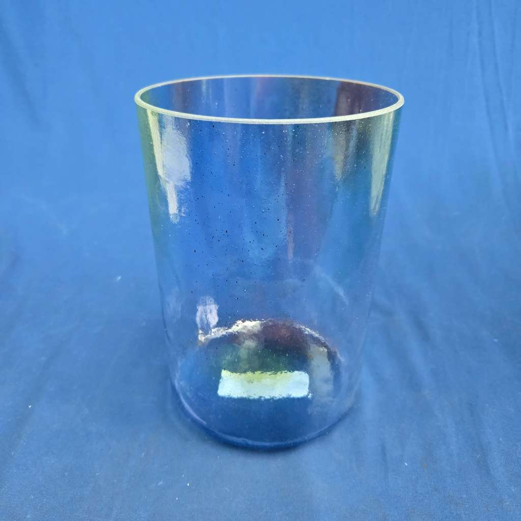 [4643] [4643] Fluorite Infused Quartz Crystal Singing Bowl | 6" | 4G-19 | 387 Hz