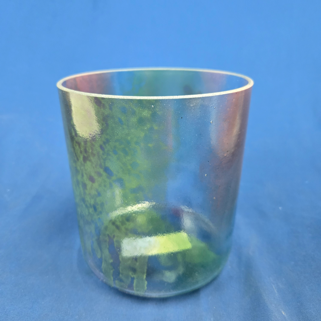 [4647] Fluorite Infused Quartz Crystal Singing Bowl | 6" | 4B-17 | 489 Hz