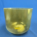 [4688] Fluorite Infused Quartz Crystal Singing Bowl | 10" | 3A+39 | 224 Hz