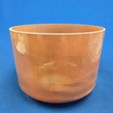 [4744] Orange Sapphire Infused Quartz Crystal Singing Bowl | 9" | 4 E -41 | 321 Hz
