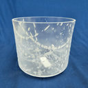 [4763] Apophyllite Infused Quartz Crystal Singing Bowl | 7" | 4A+16 | 444 Hz