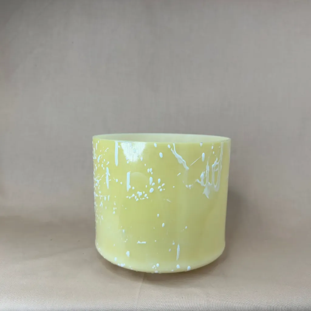 [1772] Devalite Quartz Crystal Singing Bowl | 8" D Note | A=432 Tuning | #1772