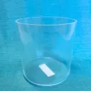 Clear Quartz Crystal Singing Bowl | 6" G# Note (-46) | Grounding Frequencies | #497