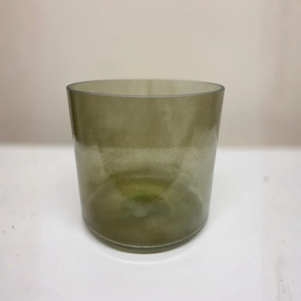 [514] Epidote Quartz Crystal Singing Bowl | 6" G Note (-38) | A=432 Tuning | #514