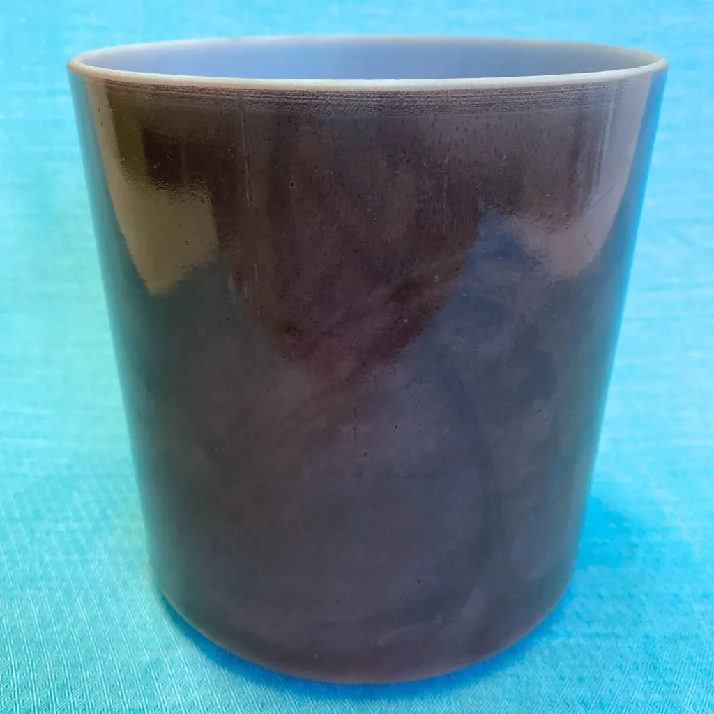 [664] Body Recall Tea Quartz Crystal Singing Bowl | 6" A Note (-12) | Grounding Frequencies | #664