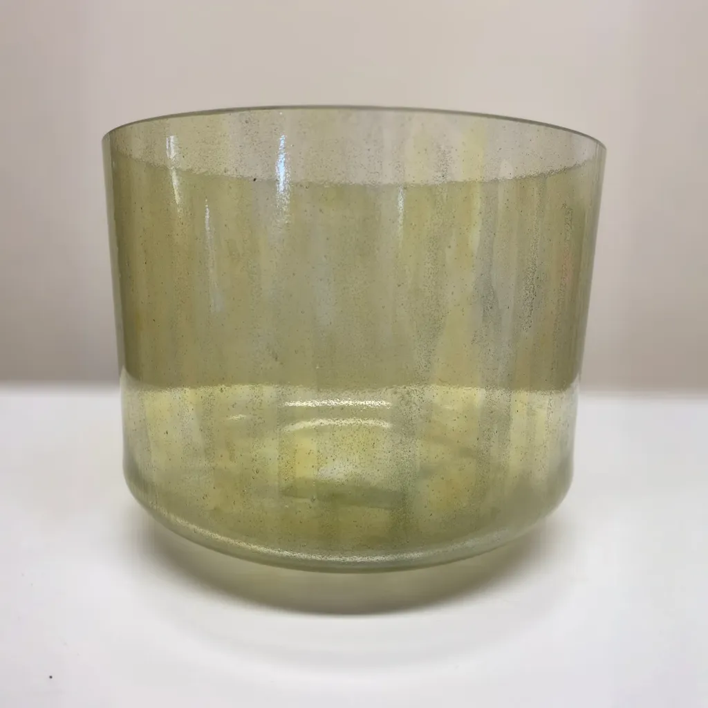 [793] CFC Tea Quartz Crystal Singing Bowl | 9" A# Note | A=432 Tuning | #793