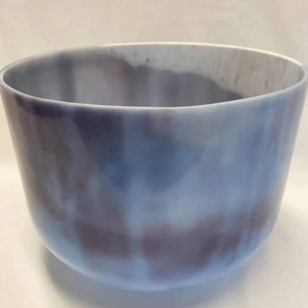 [1568] Magenta Sapphire Quartz Crystal Singing Bowl | 10" A# Note (-15) | Grounding Frequencies | #1568