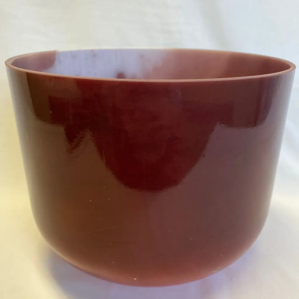 Malaya Purple Garnet Quartz Crystal Singing Bowl | 10" G Note (+20) | Uplift Frequencies | #1591