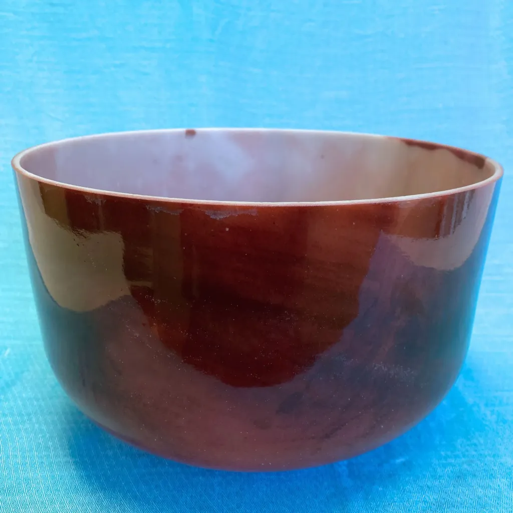 Malaya Purple Garnet Quartz Crystal Singing Bowl | 12" G Note (+30) | Uplift Frequencies | #1751