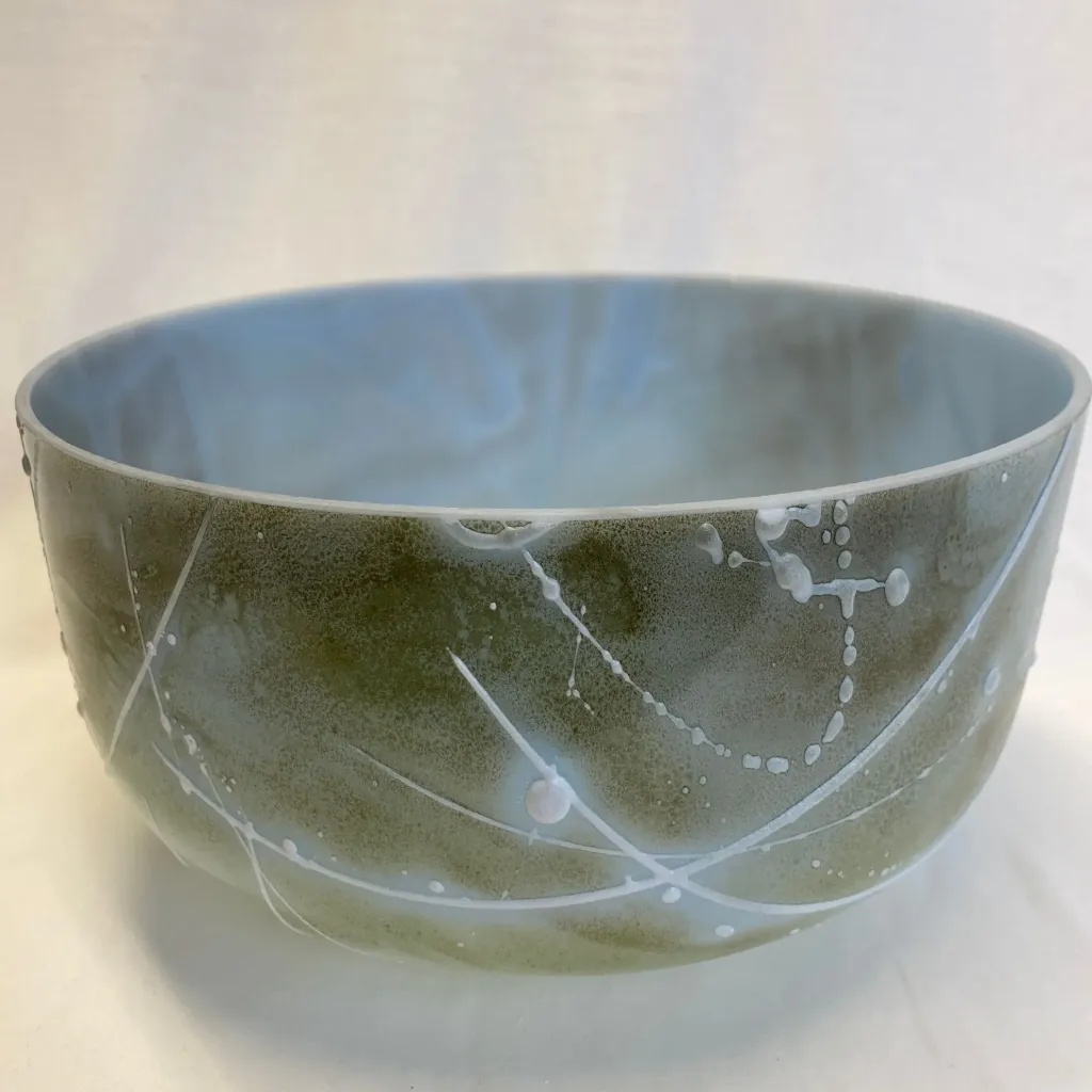 [1896] Apatite Quartz Crystal Singing Bowl | 12" F# Note (-15) | Grounding Frequencies | #1896