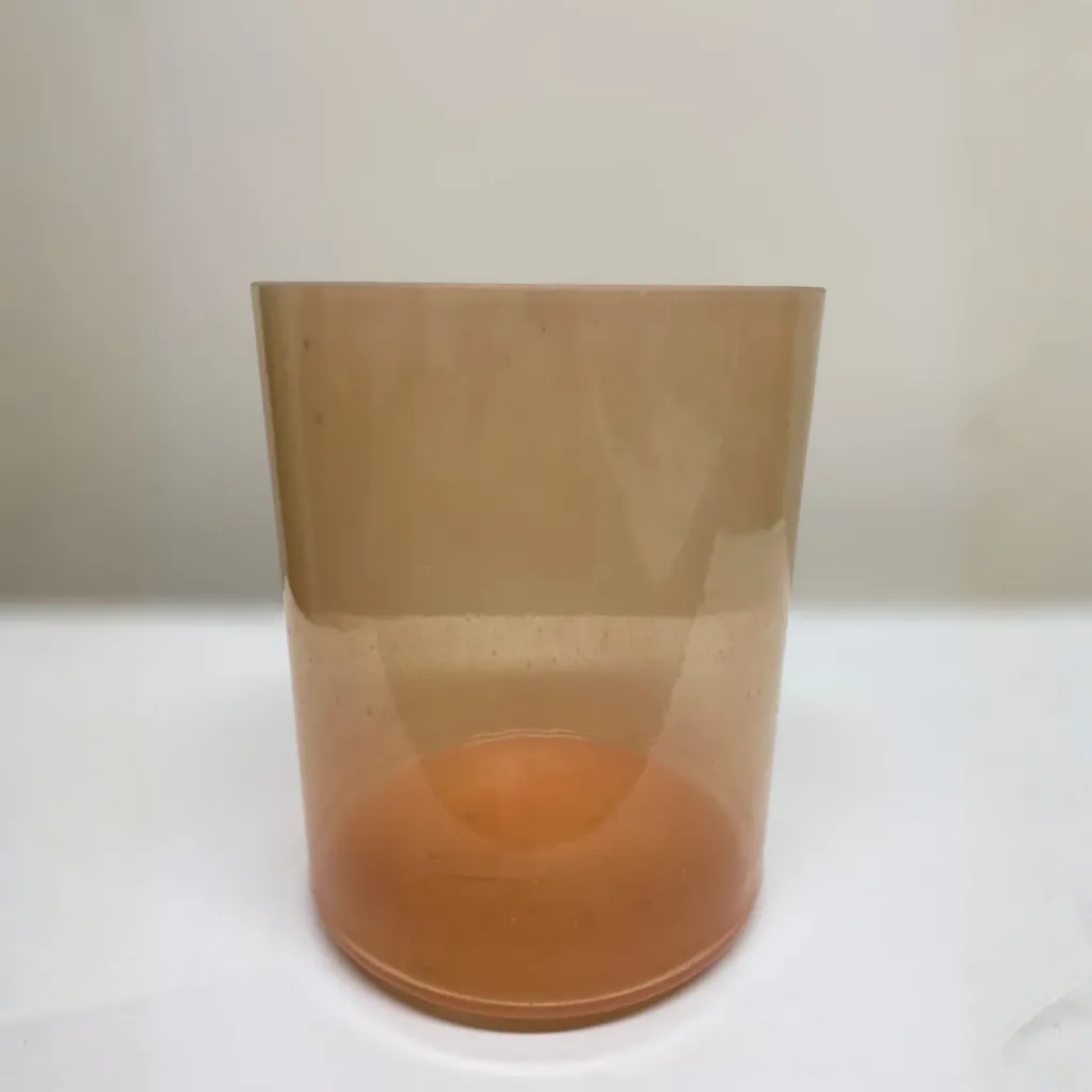 Spessartite Quartz Crystal Singing Bowl | 6" G Note | C=528 Tuning | #855