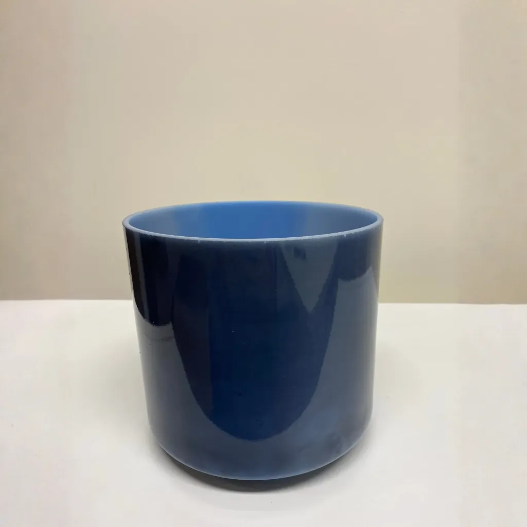 Iolite Quartz Crystal Singing Bowl | 7" A Note | #1376