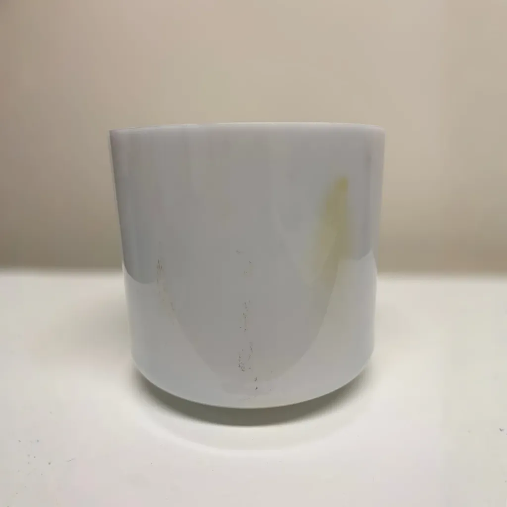 [1758] Moonstone Quartz Crystal Singing Bowl | 8" D# Note | #1758