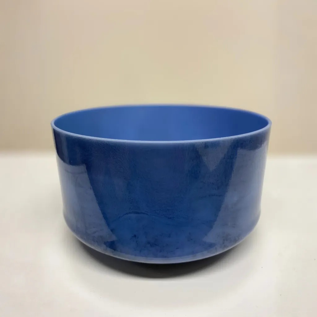 Lucidity Tea Quartz Crystal Singing Bowl | 9" D# Note (+23) | C=528 Tuning | #649