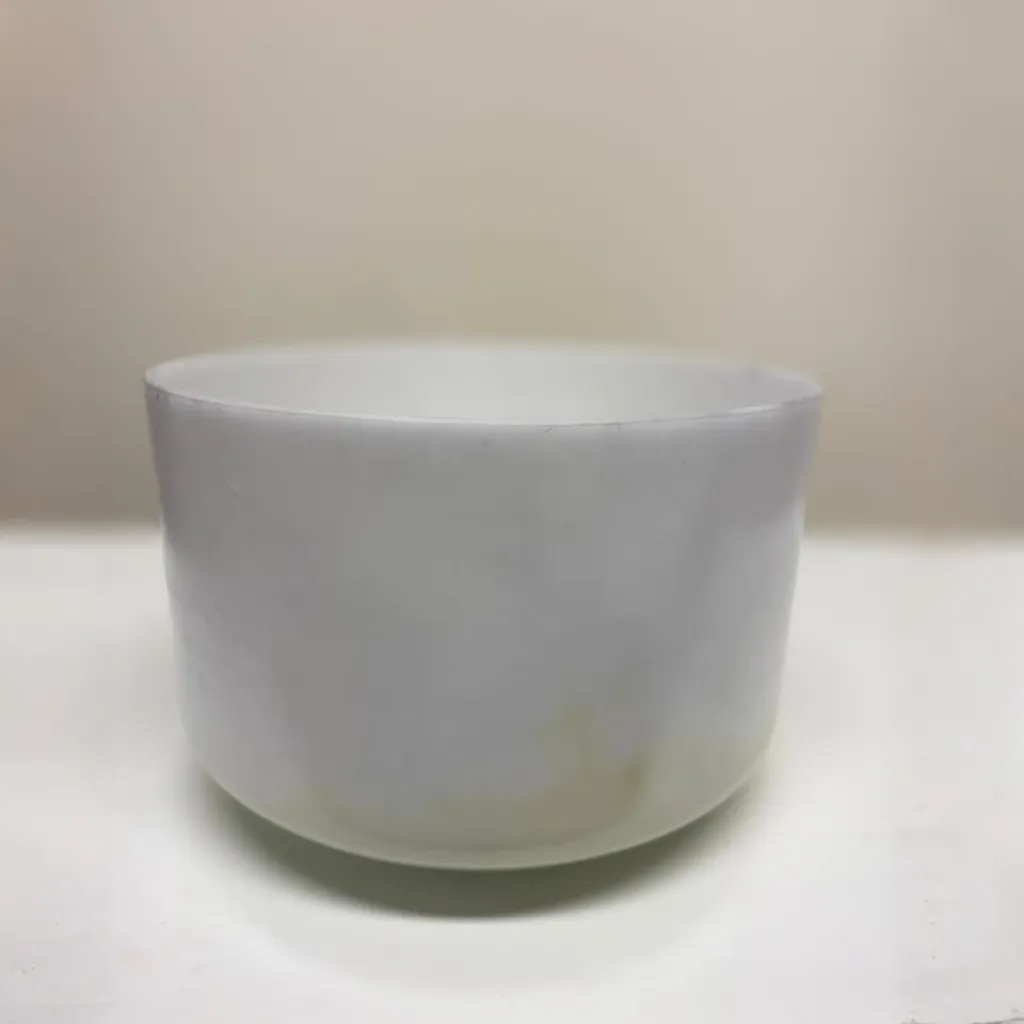 [1114] Moonstone Quartz Crystal Singing Bowl | 9" D Note (+5) | #1114