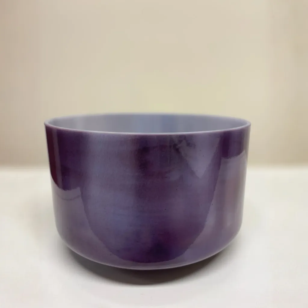 Sapphire Quartz Crystal Singing Bowl | 9" D# Note | #1136