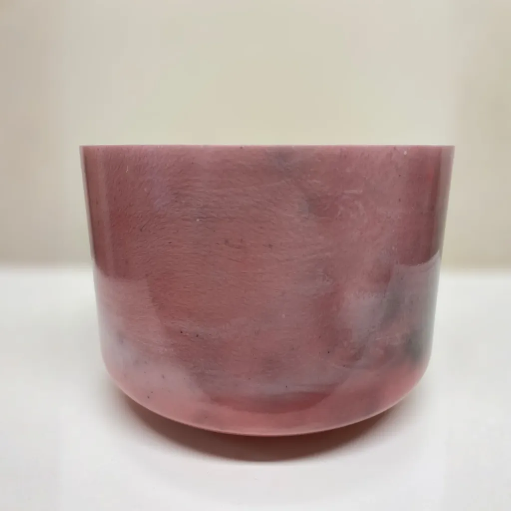 [1159] Cobalt Calcite Quartz Crystal Singing Bowl | 9" E Note (+20) | C=528 Tuning | #1159