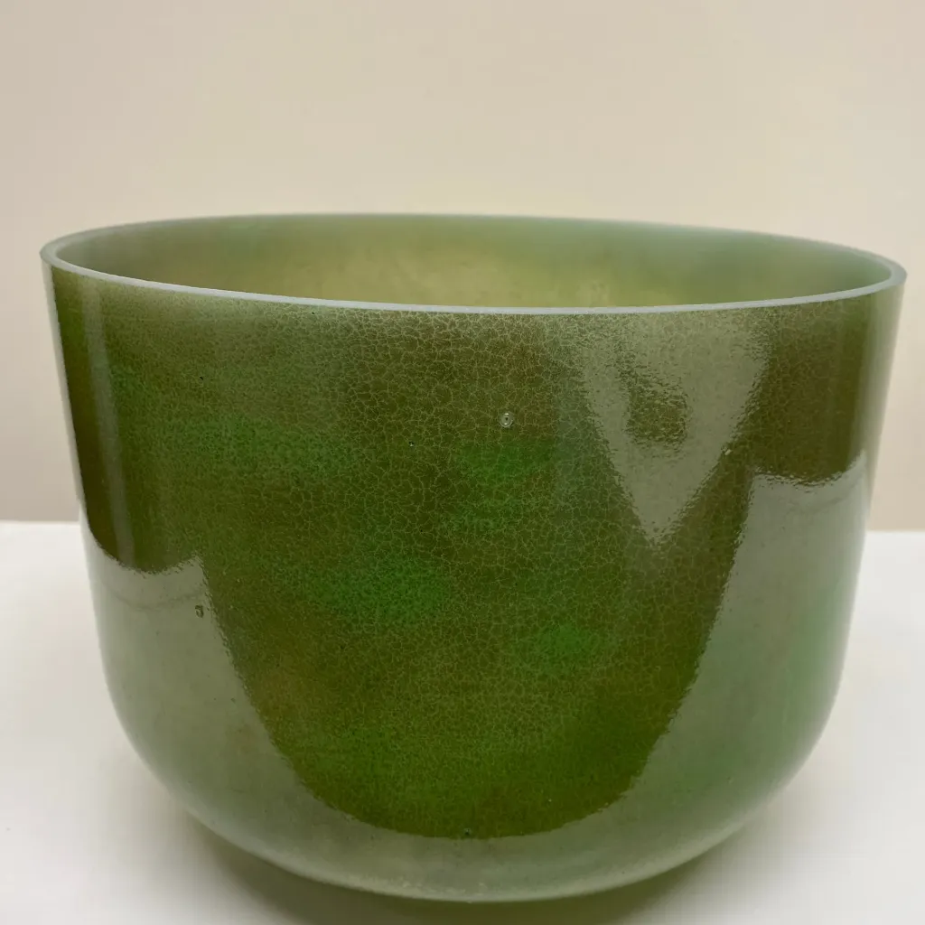 [1496] Andara Quartz Crystal Singing Bowl | 10" A Note | #1496