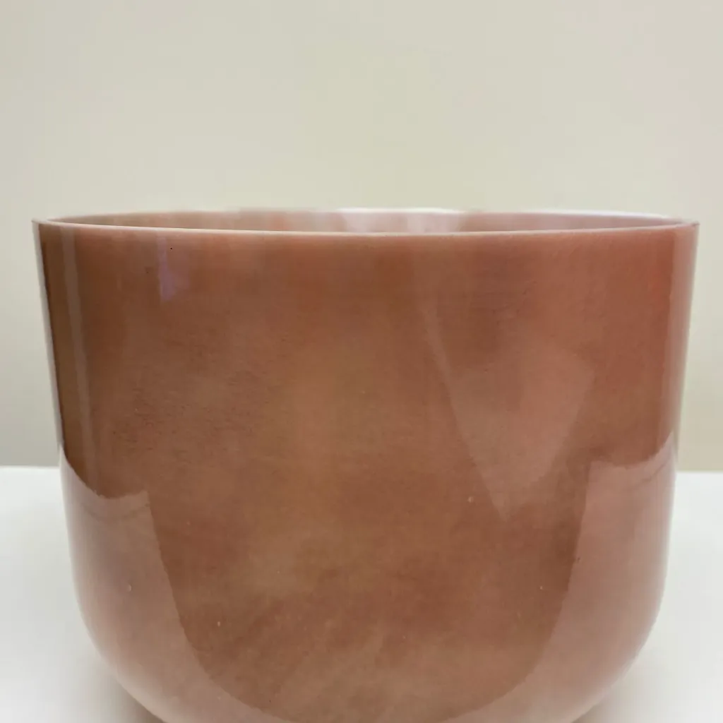 Mexican Opal Quartz Crystal Singing Bowl | 10" F Note (+50) | #1587