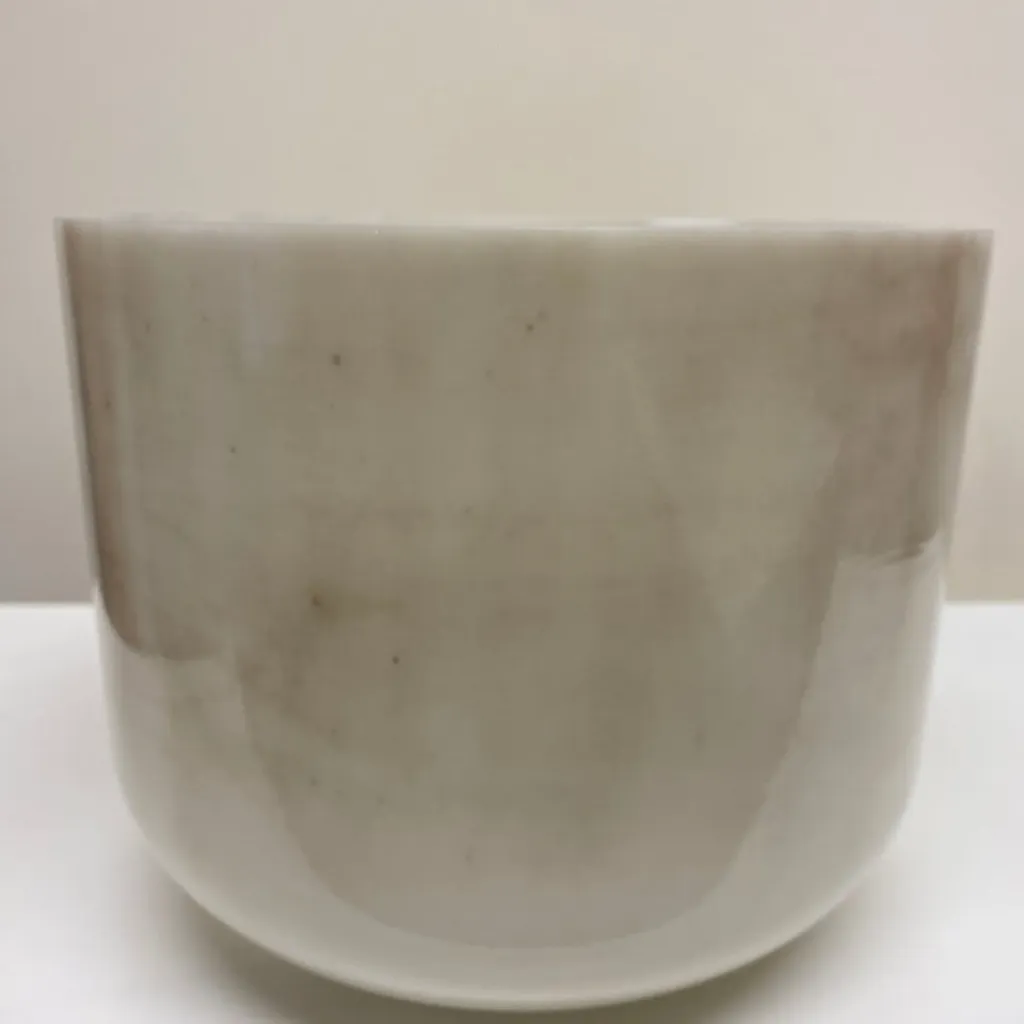 [1686] Pyrite Quartz Crystal Singing Bowl | 10" G Note (-20) | Grounding Frequencies | #1686
