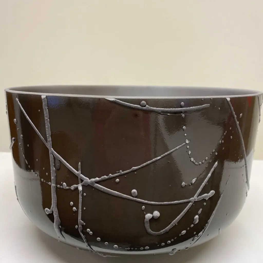 [1895] Stibnite Quartz Crystal Singing Bowl | 12" A Note (-30) | A=432 Tuning | #1895